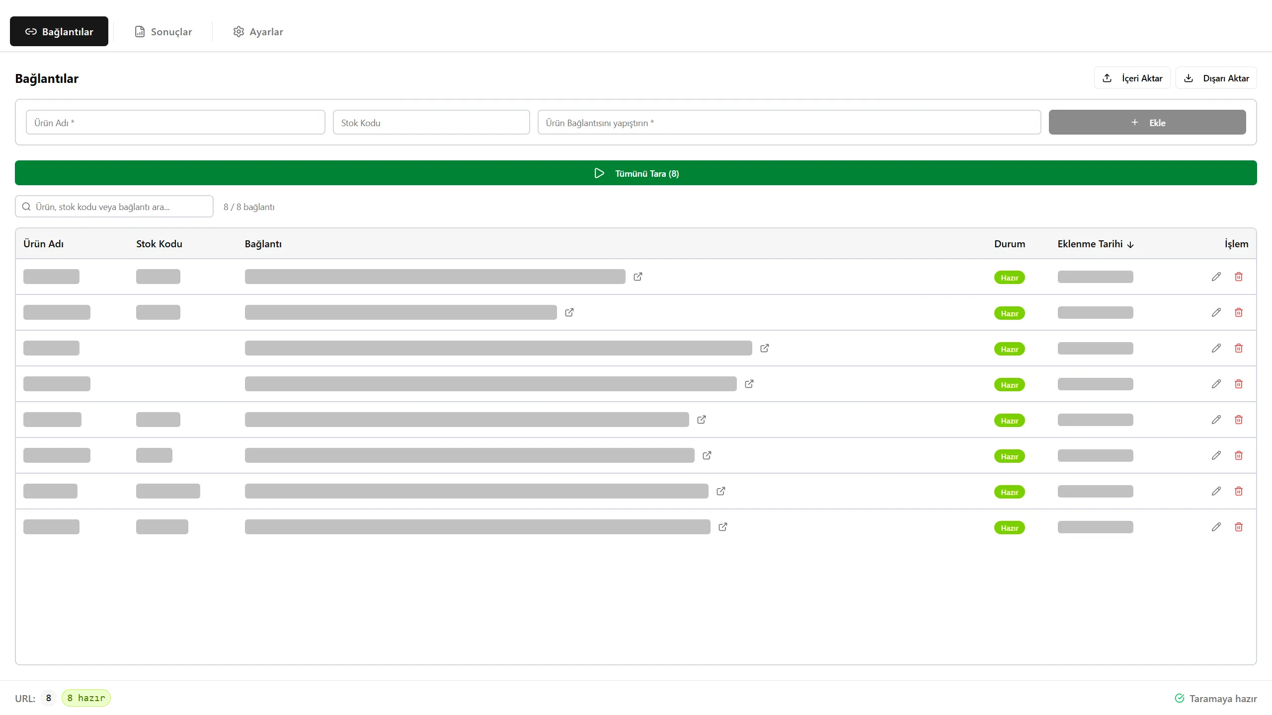 Gözcü uygulama ekran görüntüsü